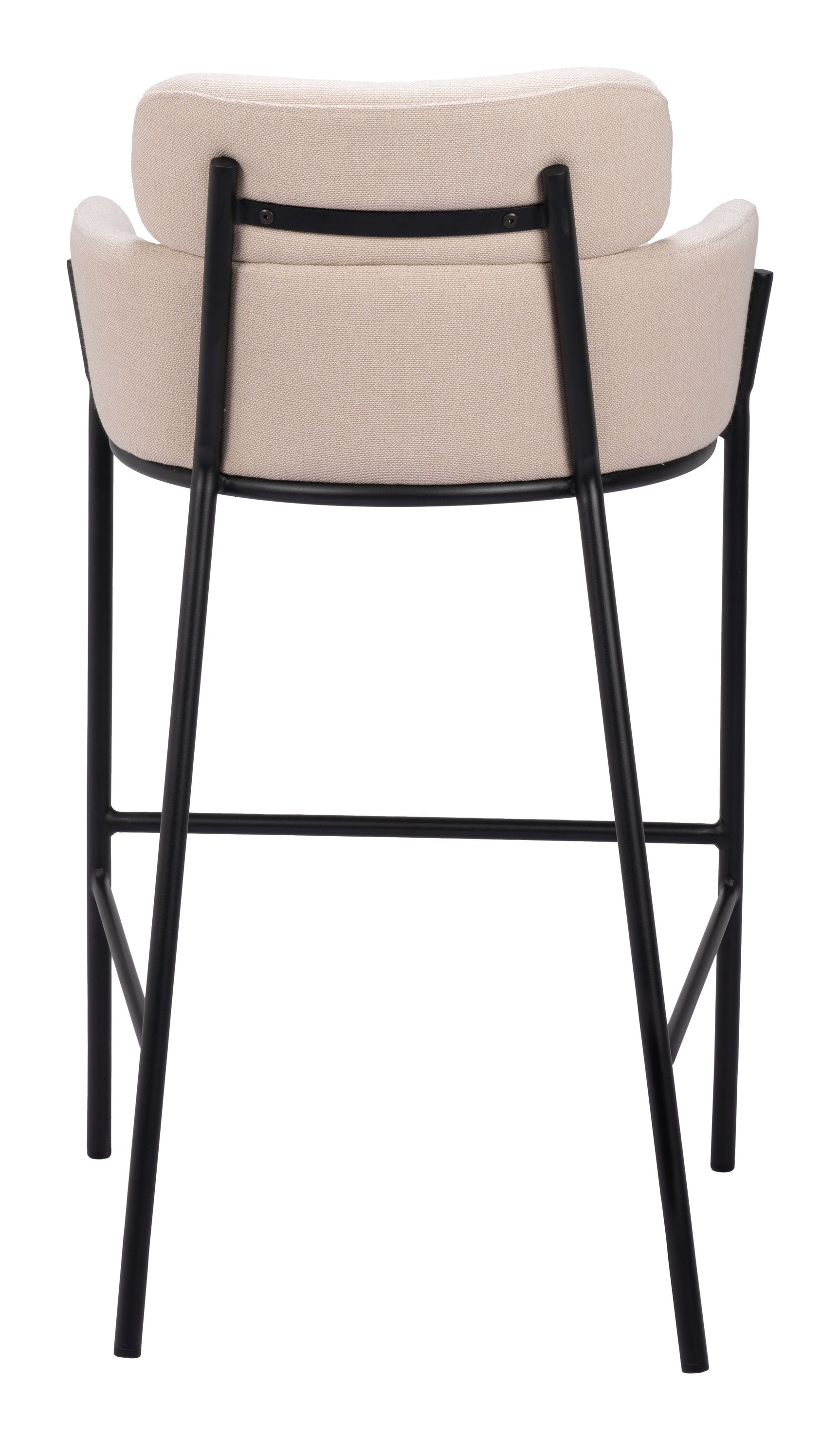 Bremor Beige Barstool - Ornate Home