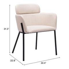Bremor Beige Dining Chair (Set of 2) - Ornate Home