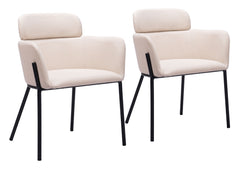 Bremor Beige Dining Chair (Set of 2) - Ornate Home