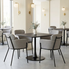 Bremor Slate Gray Dining Chair (Set of 2) - Ornate Home