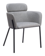 Bremor Slate Gray Dining Chair (Set of 2) - Ornate Home