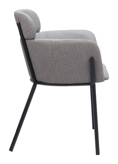 Bremor Slate Gray Dining Chair (Set of 2) - Ornate Home