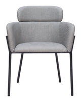Bremor Slate Gray Dining Chair (Set of 2) - Ornate Home