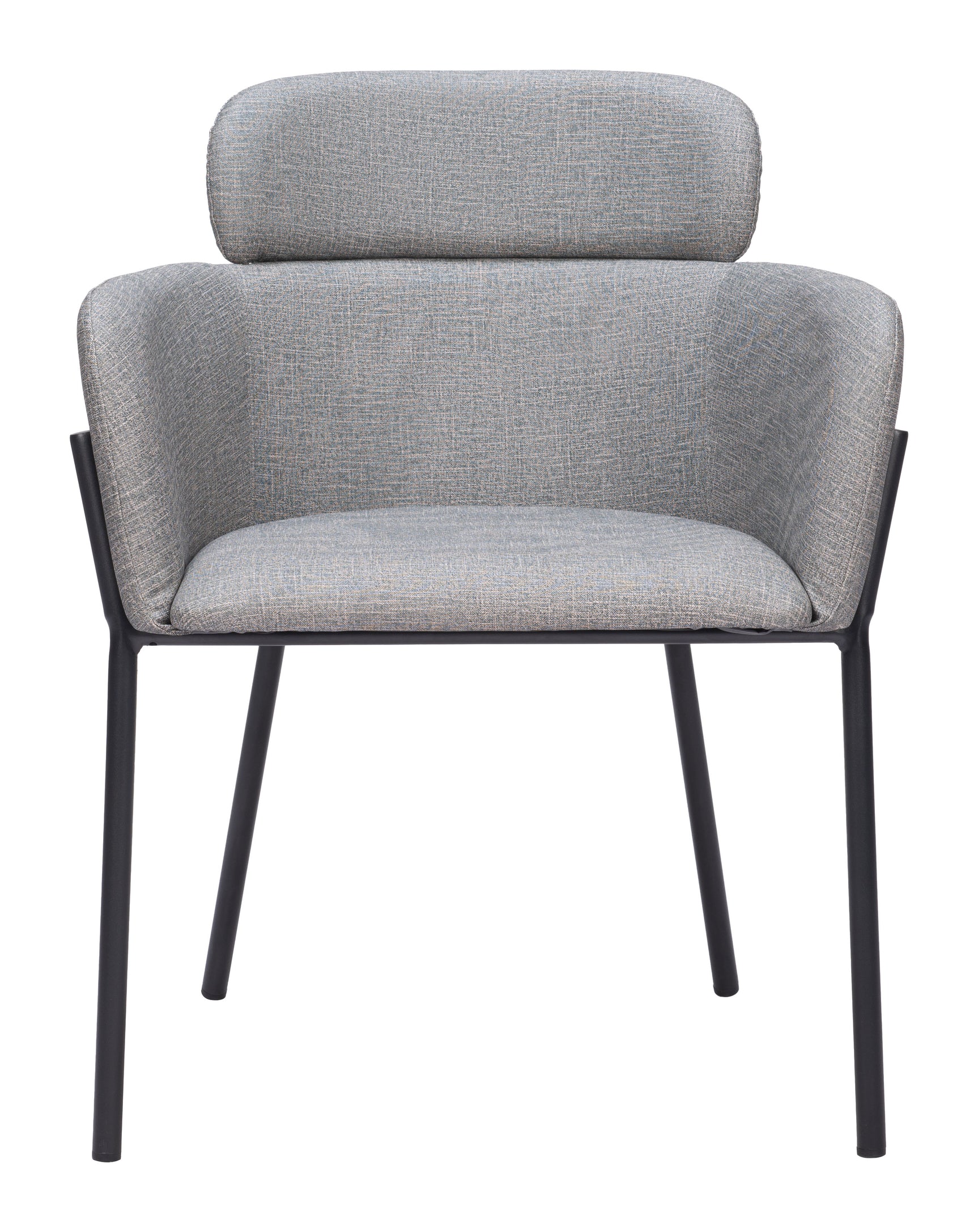Bremor Slate Gray Dining Chair (Set of 2) - Ornate Home