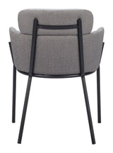 Bremor Slate Gray Dining Chair (Set of 2) - Ornate Home