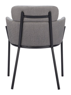 Bremor Slate Gray Dining Chair (Set of 2) - Ornate Home