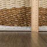 Brend Blue Medallion Area Rug - Ornate Home