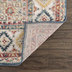 Brend Rust Medallion Area Rug - Clearance - Ornate Home
