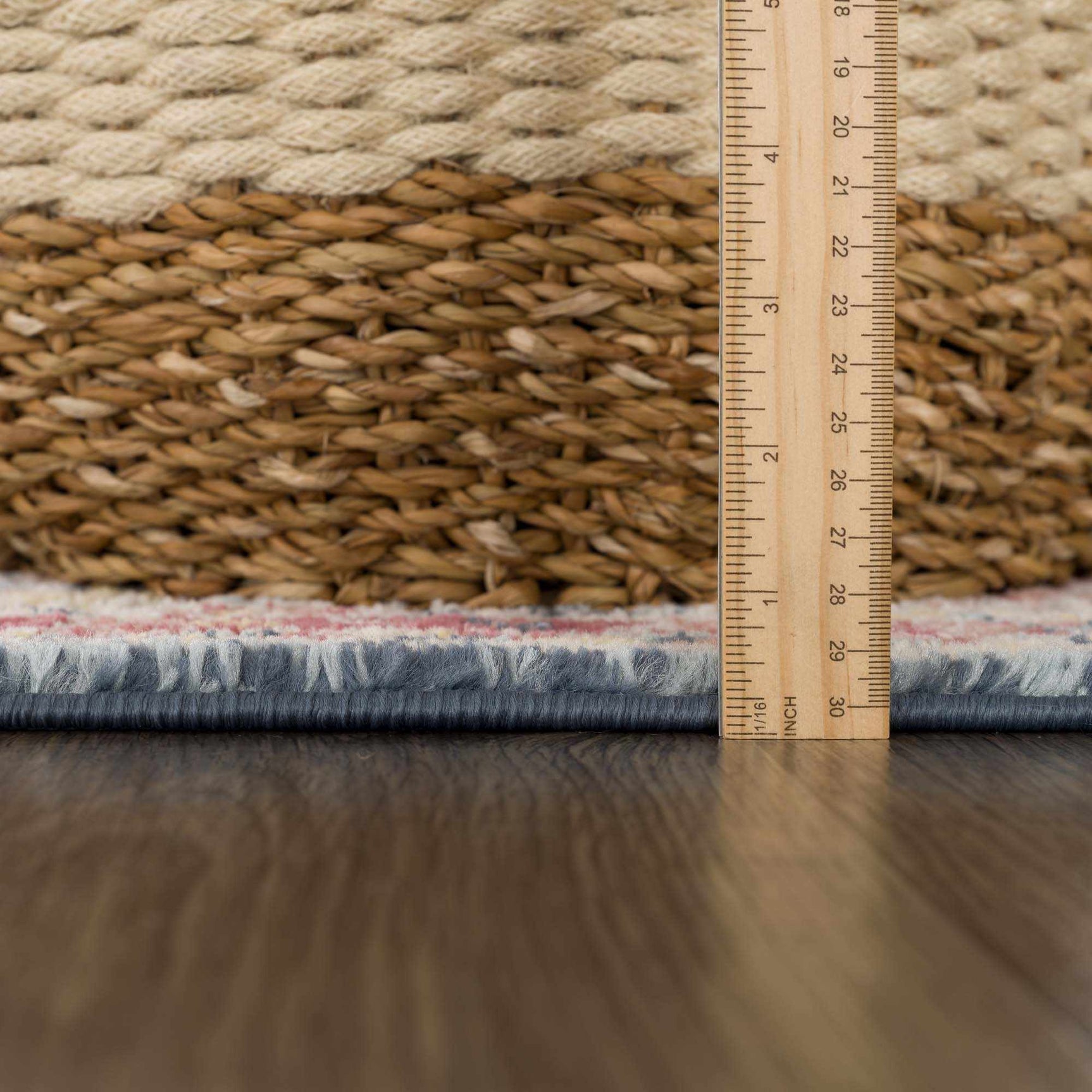 Brend Rust Medallion Area Rug - Ornate Home