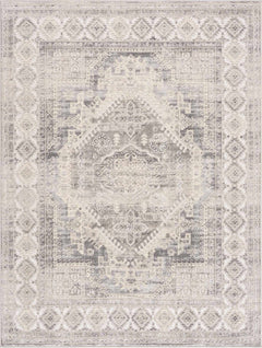 Brend Taupe Medallion Area Rug - Clearance - Ornate Home