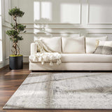 Brend Taupe Medallion Area Rug - Clearance - Ornate Home