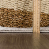 Brend Taupe Medallion Area Rug - Clearance - Ornate Home