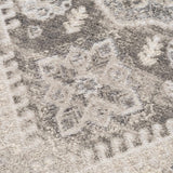 Brend Taupe Medallion Area Rug - Clearance - Ornate Home