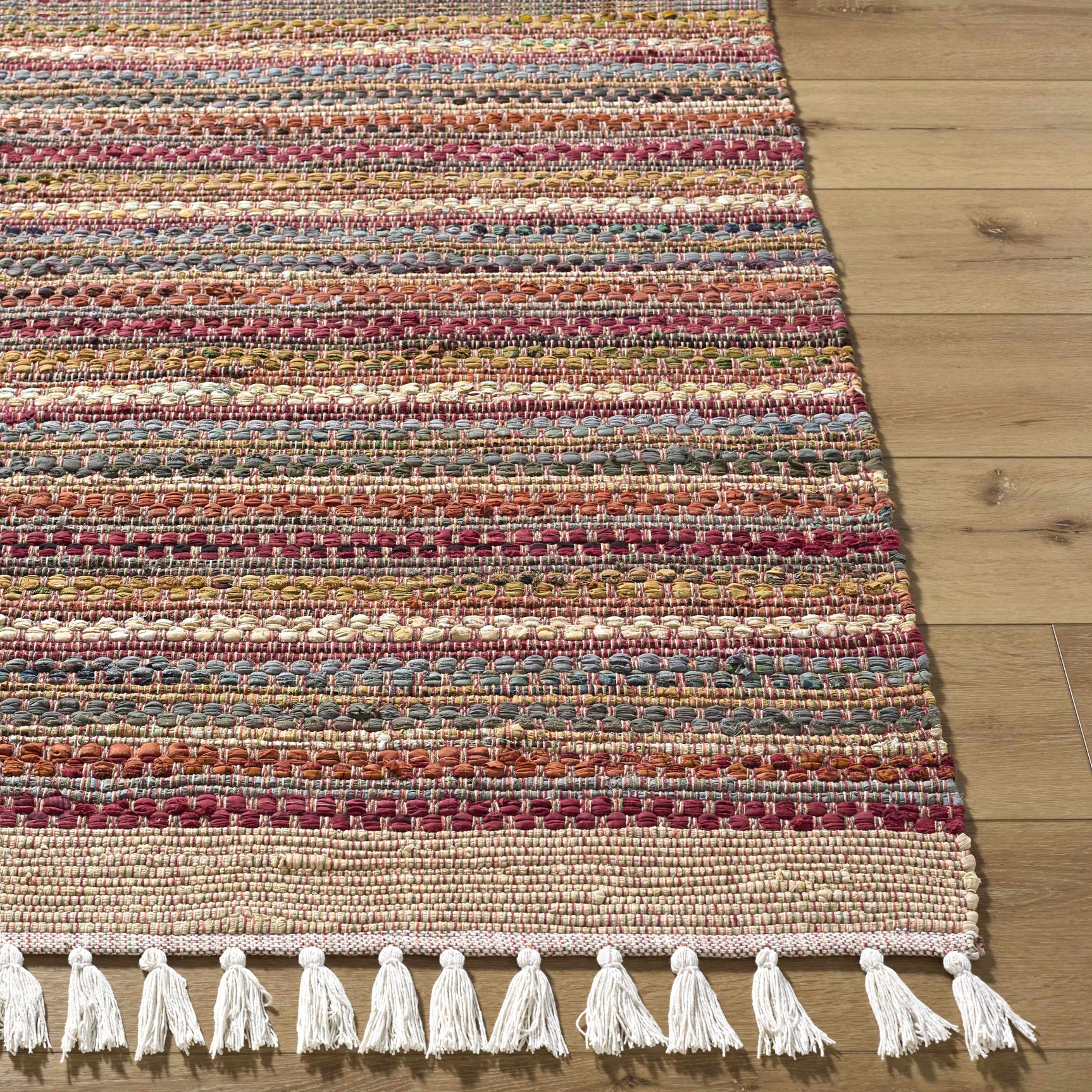 Brenda Crimson Area Rug - Ornate Home