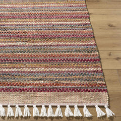 Brenda Crimson Area Rug - Ornate Home
