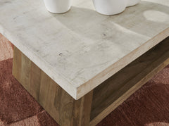 Brendalhouse Light Brown Coffee Table - Ornate Home