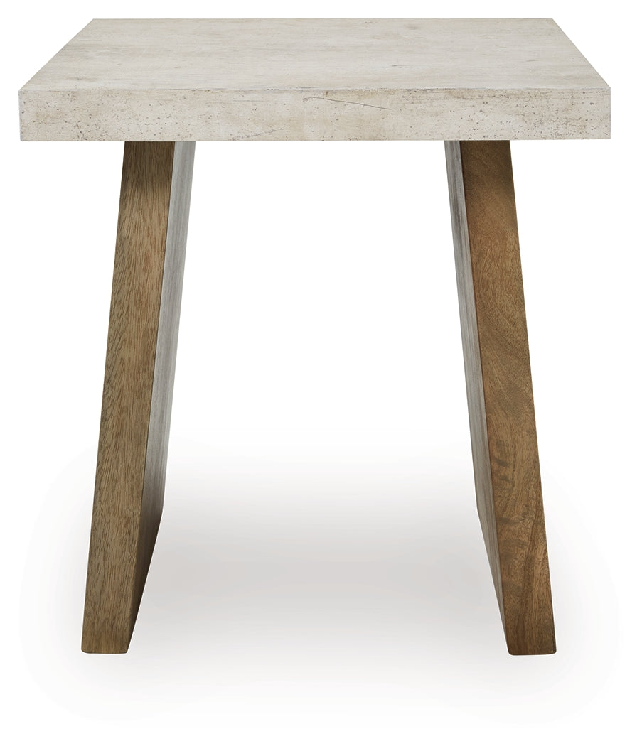 Brendalhouse Light Brown End Table (Online Special Price) - Ornate Home