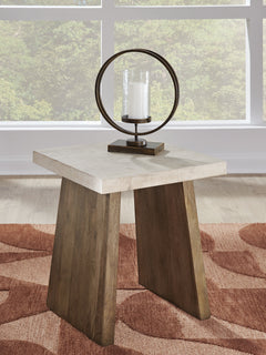 Brendalhouse Light Brown End Table - Ornate Home