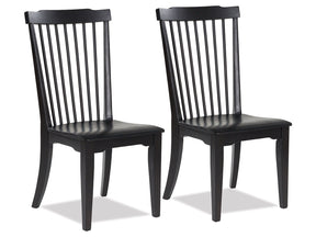 Brenkerton Black Dining Chair (Set of 2) (Online Special Price) - Ornate Home
