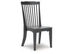 Brenkerton Black Dining Room Side Chair (Set of 2) - Ornate Home