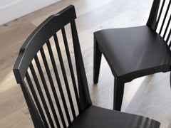 Brenkerton Black Dining Room Side Chair (Set of 2) - Ornate Home