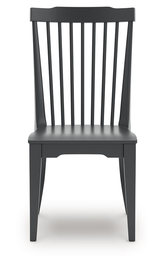 Brenkerton Grayish Brown/Black Dining Table and 4 Chairs (Online Special Price) - Ornate Home