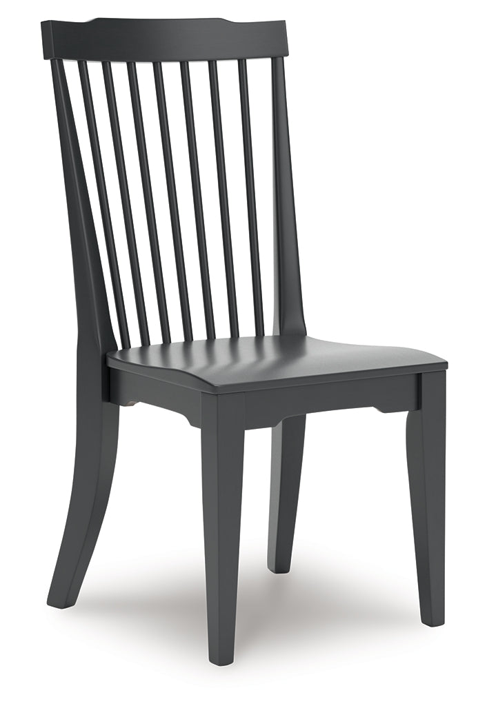 Brenkerton Grayish Brown/Black Dining Table and 4 Chairs (Online Special Price) - Ornate Home