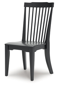 Brenkerton Grayish Brown/Black Dining Table and 4 Chairs - Ornate Home