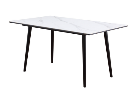 Brenlor White Sintered Stone Table - Ornate Home