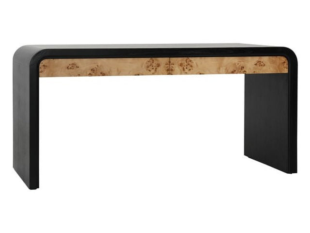 Brennan Black/Natural Desk - Ornate Home