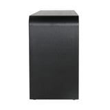 Brennan Black/Natural Sideboard - Ornate Home