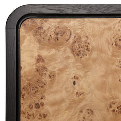 Brennan Black/Natural Sideboard - Ornate Home