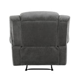 Brennen Charcoal Reclining Chair - Ornate Home