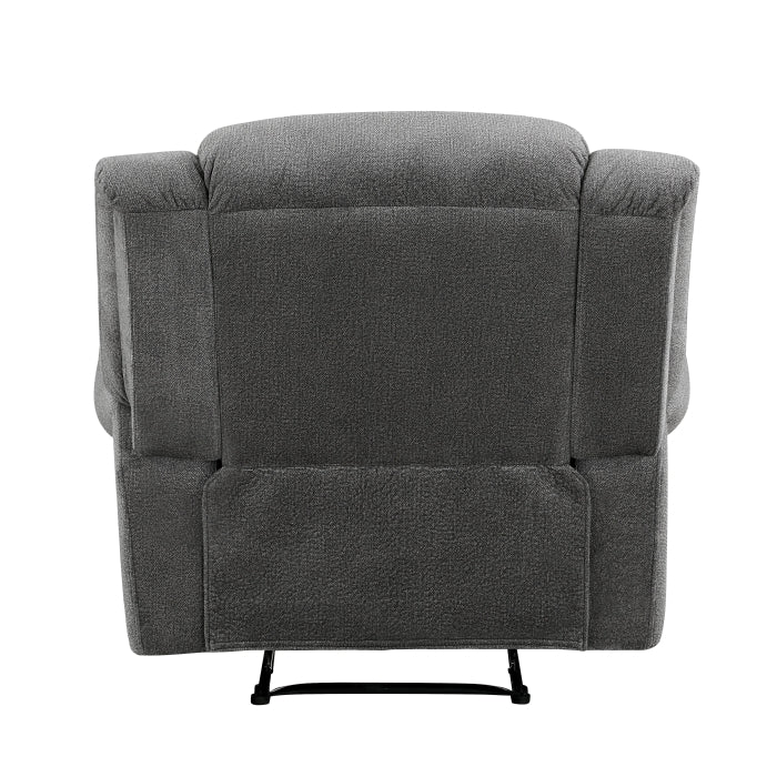 Brennen Charcoal Reclining Chair - Ornate Home