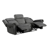 Brennen Charcoal Sofa & Loveseat - Ornate Home