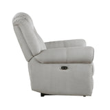 Brennen Mist Gray Power Reclining Chair - Ornate Home