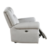 Brennen Mist Gray Power Reclining Chair - Ornate Home