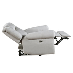 Brennen Mist Gray Power Reclining Chair - Ornate Home