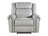 Brennen Mist Gray Reclining Chair - Ornate Home