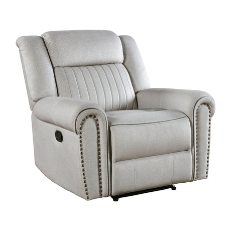 Brennen Mist Gray Reclining Chair - Ornate Home