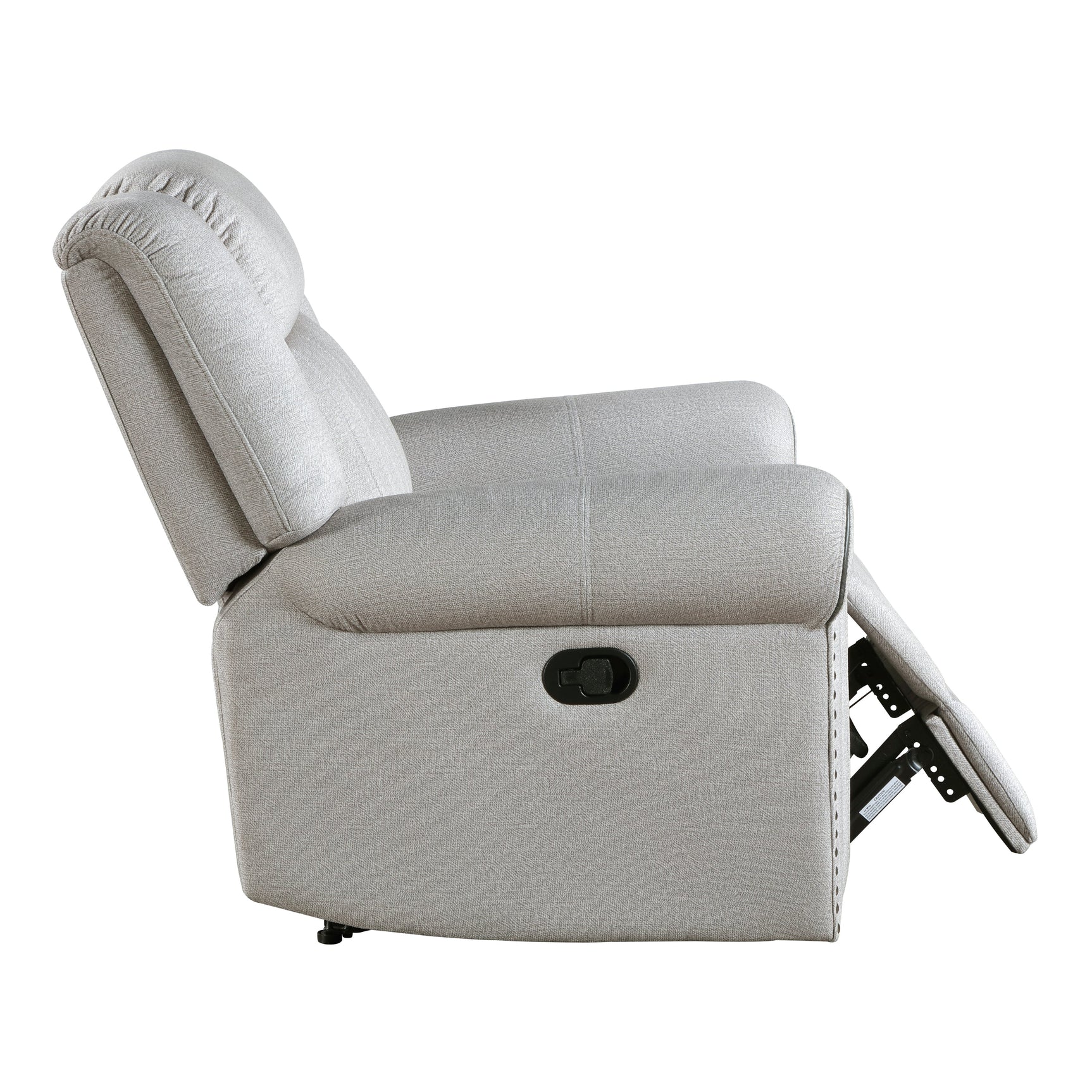 Brennen Mist Gray Reclining Chair - Ornate Home
