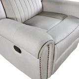 Brennen Mist Gray Reclining Chair - Ornate Home