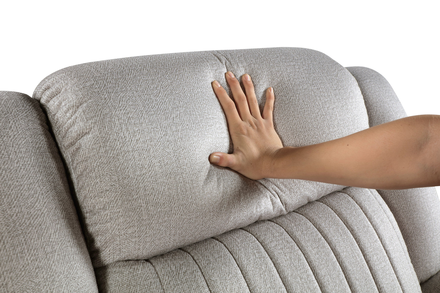 Brennen Mist Gray Reclining Chair - Ornate Home