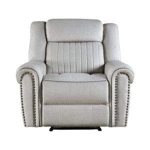 Brennen Mist Gray Reclining Chair - Ornate Home