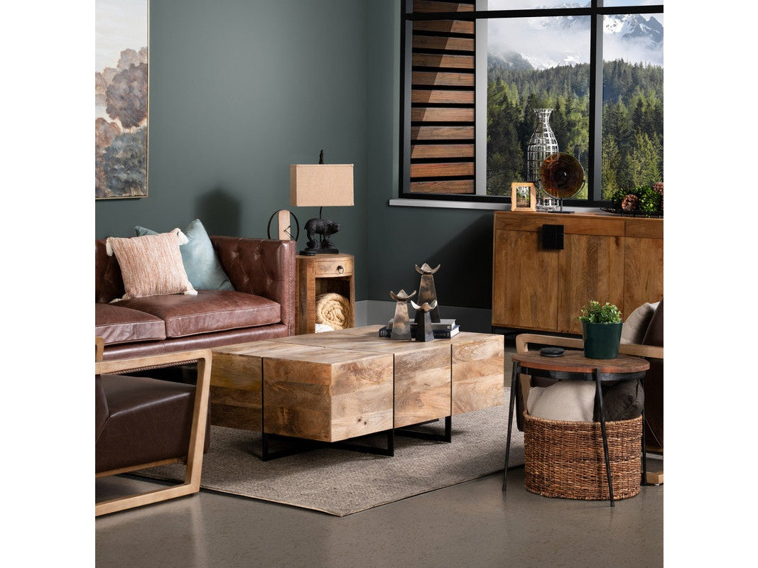 Brennon Brown/Black Cocktail Table - Ornate Home