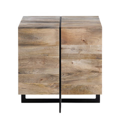 Brennon Brown/Black End Table - Ornate Home