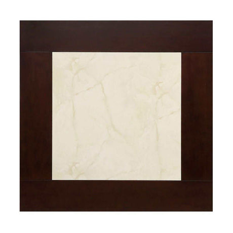 Brent II  Dark Cherry/Ivory Dining Table - Ornate Home