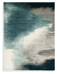 Brentward Blue/Gray/Ivory 8' x 10' Rug - Ornate Home