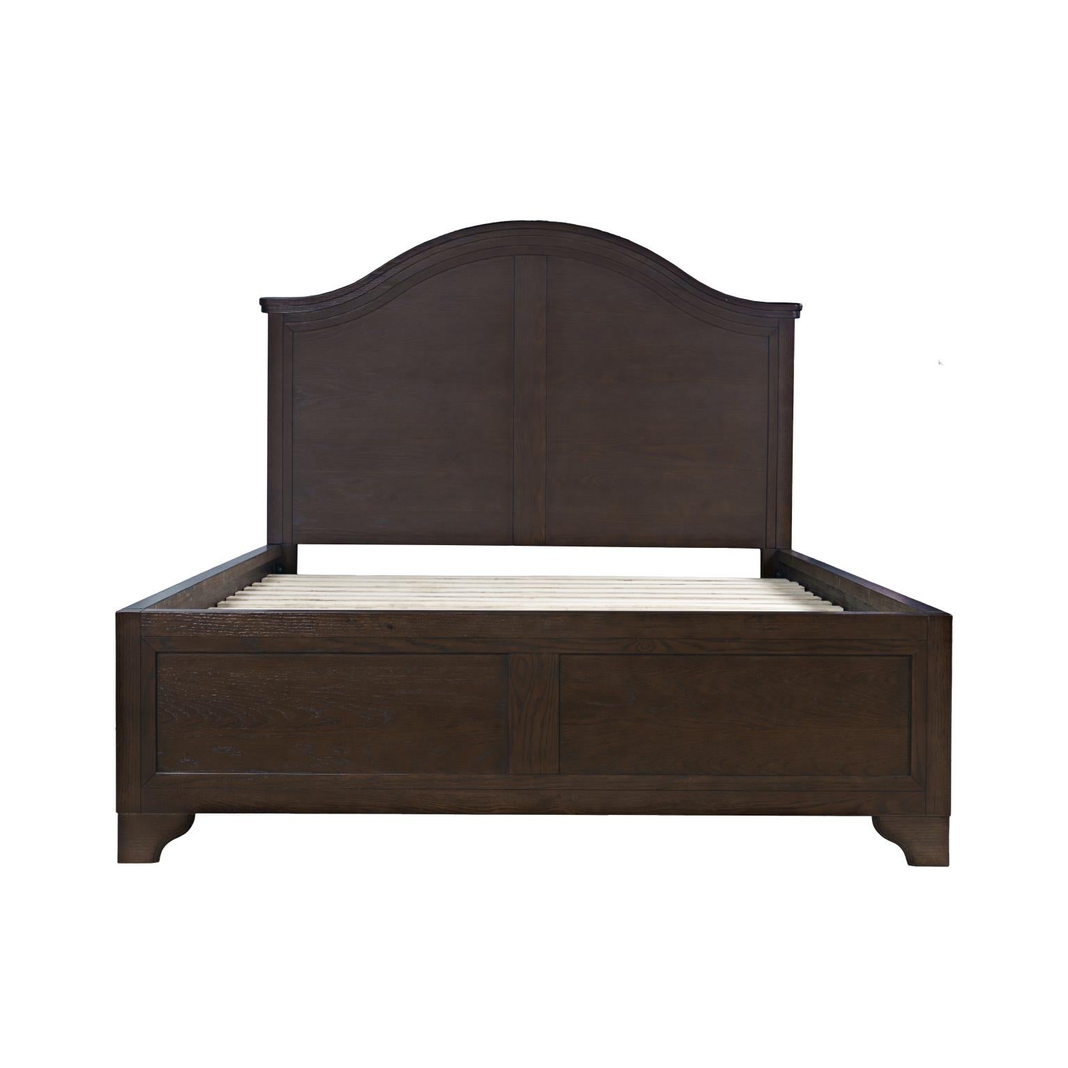 Brentwood Arbor Oak King Bed - Ornate Home