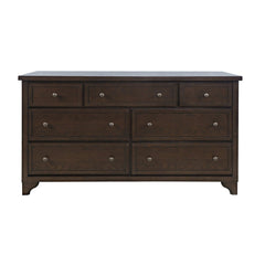 Brentwood Arbor Oak 7 Drawer Dresser - Ornate Home